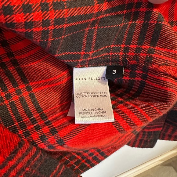 John Elliot - Red/Black Flannel - Picture 4 of 4
